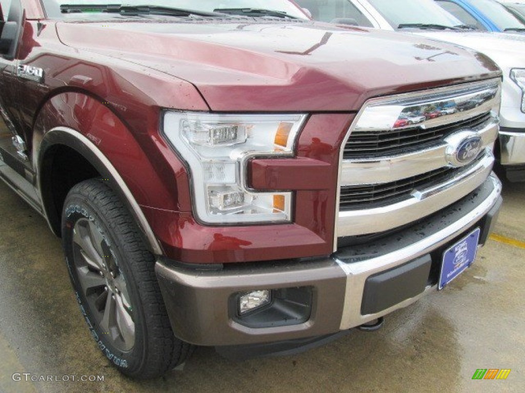 2015 F150 King Ranch SuperCrew 4x4 - Bronze Fire Metallic / King Ranch Java/Mesa photo #2