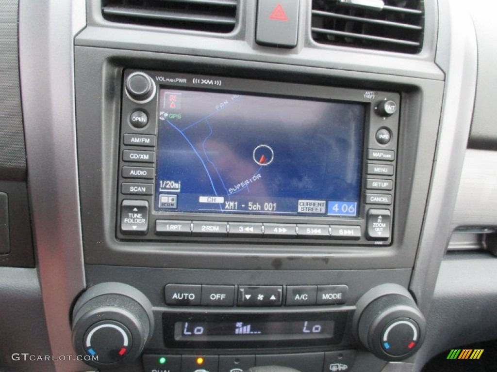 2009 CR-V EX-L 4WD - Urban Titanium Metallic / Black photo #12