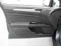 Charcoal Black 2016 Ford Fusion Titanium Door Panel