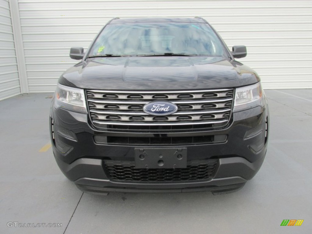 2016 Explorer FWD - Shadow Black / Medium Light Camel photo #8