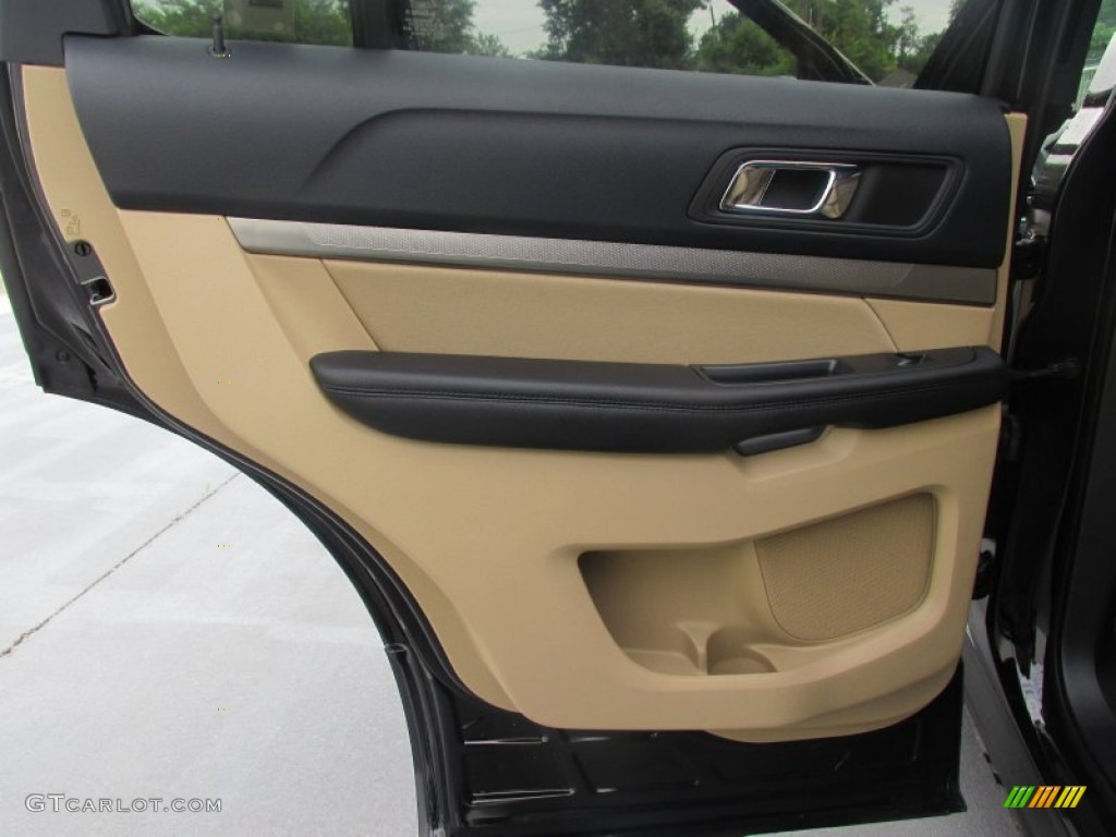 2016 Explorer FWD - Shadow Black / Medium Light Camel photo #17