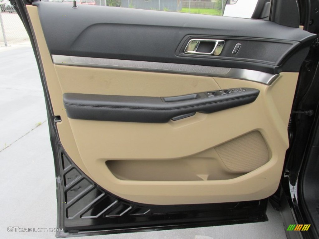 2016 Explorer FWD - Shadow Black / Medium Light Camel photo #19