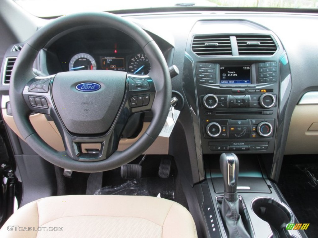 2016 Explorer FWD - Shadow Black / Medium Light Camel photo #23