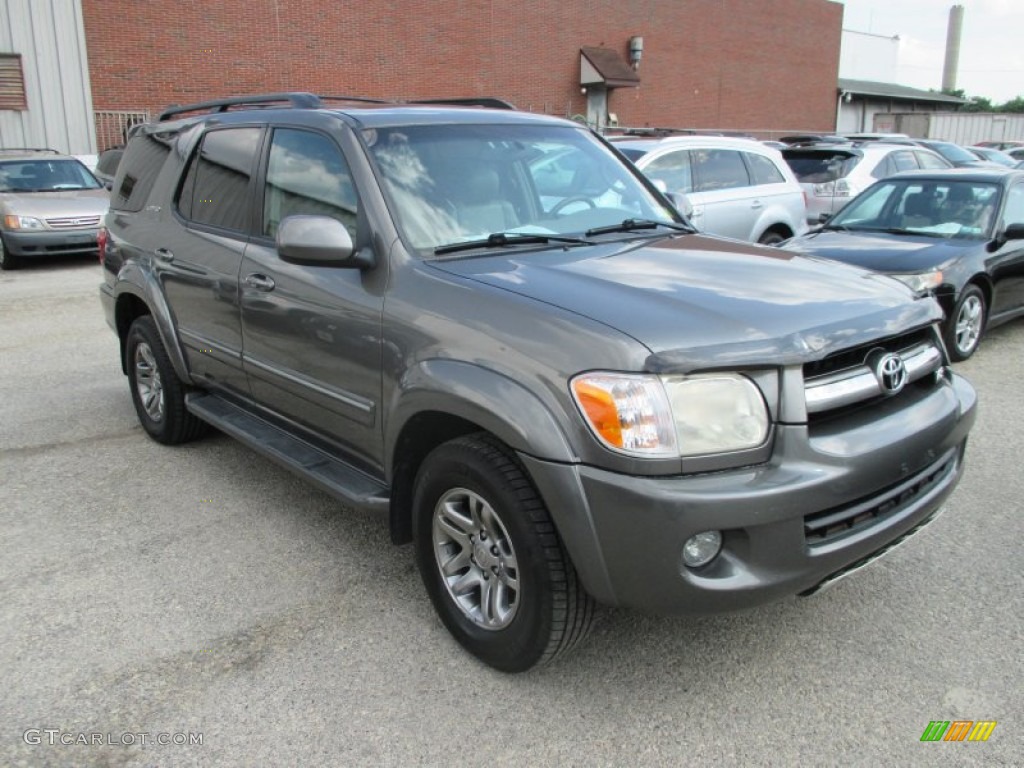 2006 Sequoia Limited 4WD - Phantom Gray Pearl / Taupe photo #1