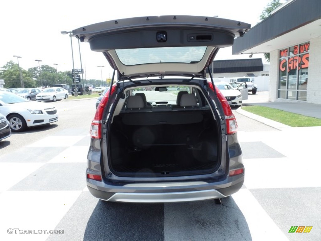 2015 CR-V Touring - Modern Steel Metallic / Gray photo #5