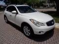 Moonlight White 2008 Infiniti EX 35 Journey Exterior