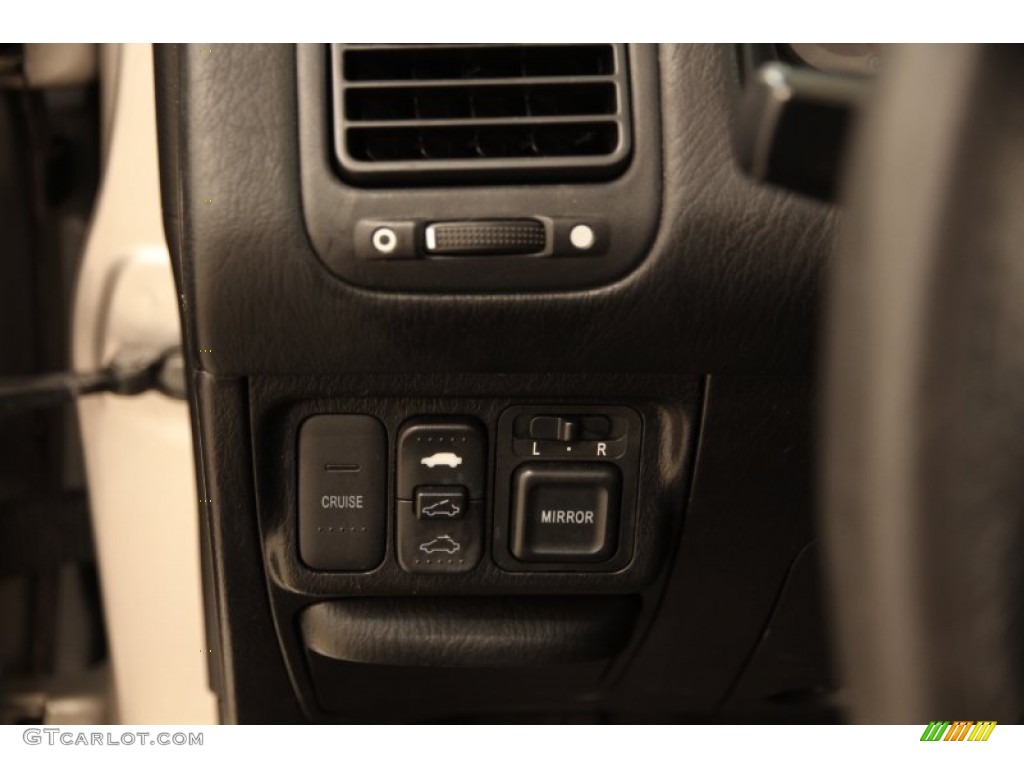 2002 Civic EX Coupe - Titanium Metallic / Beige photo #5