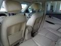 2008 Infiniti EX Wheat Interior Rear Seat Photo