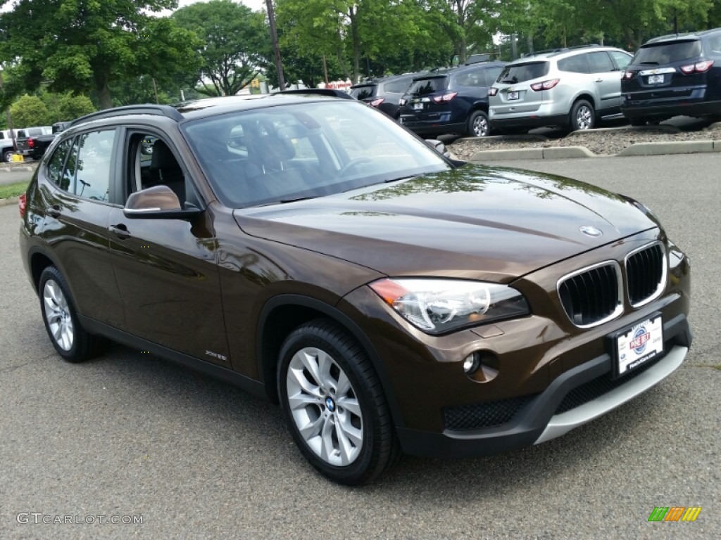 2013 X1 xDrive 28i - Marrakesh Brown Metallic / Black photo #3