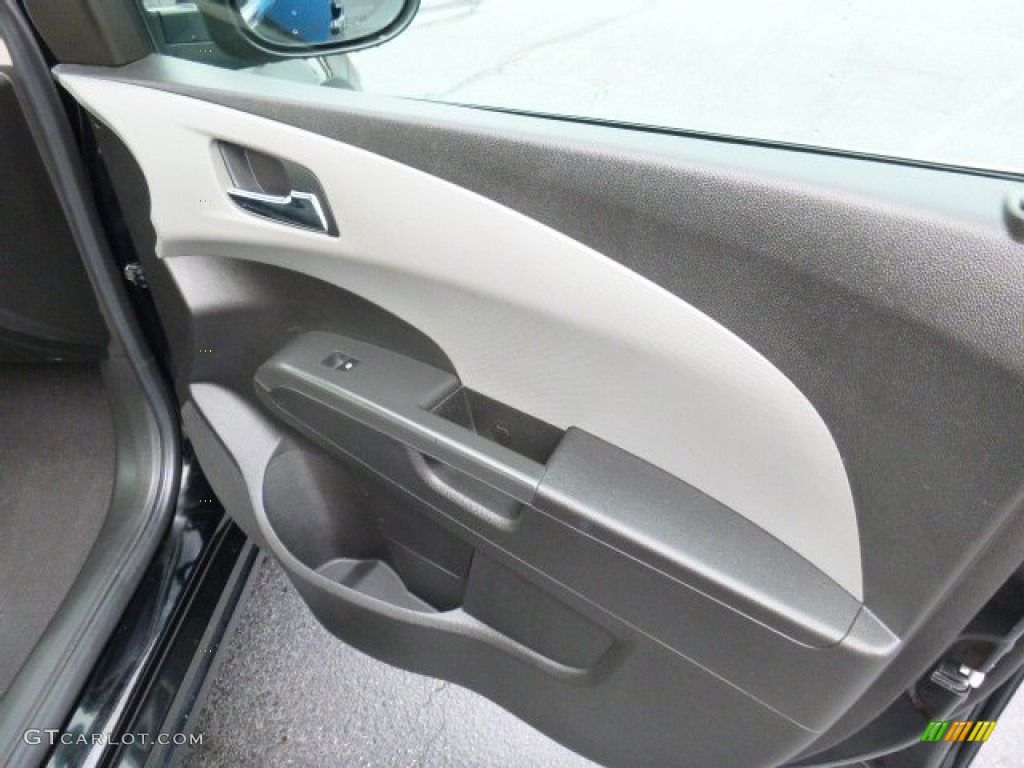 2012 Sonic LTZ Sedan - Black / Jet Black/Dark Titanium photo #12