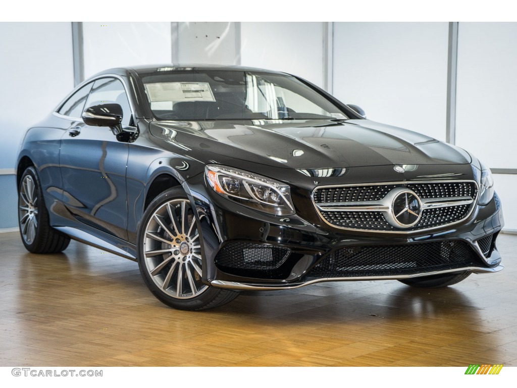 Black 2015 Mercedes-Benz S 550 4Matic Coupe Exterior Photo #104934150