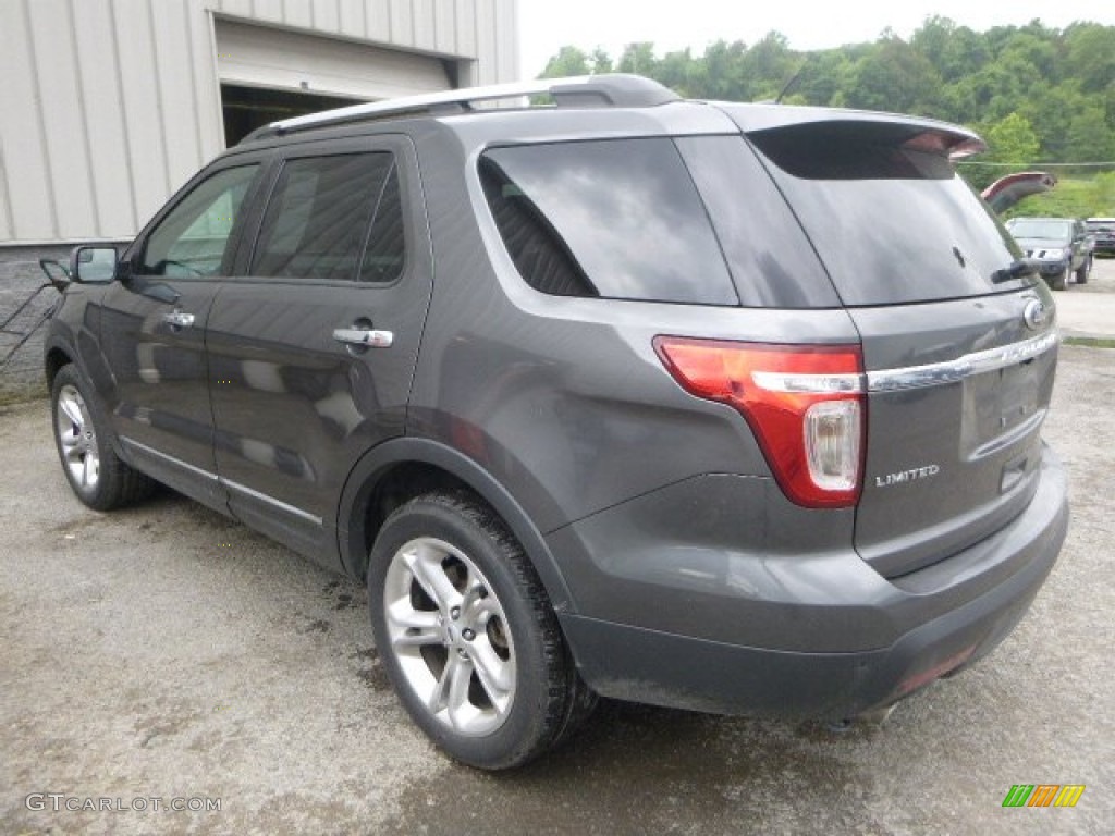 2015 Explorer Limited 4WD - Magnetic / Charcoal Black photo #3