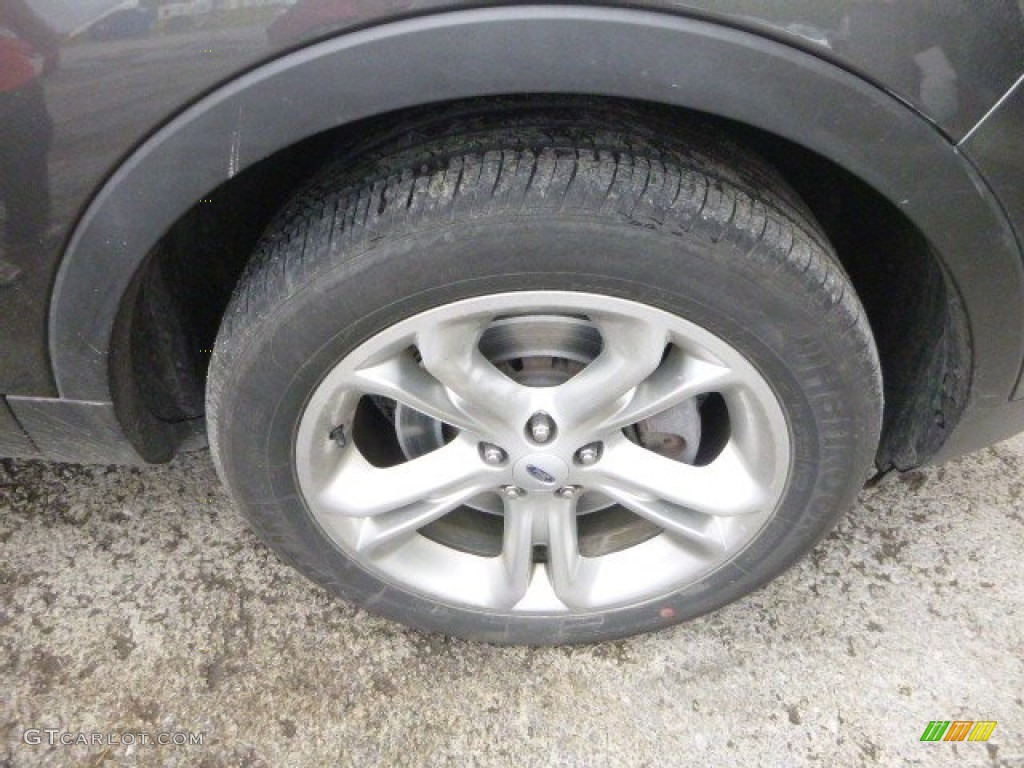 2015 Explorer Limited 4WD - Magnetic / Charcoal Black photo #5