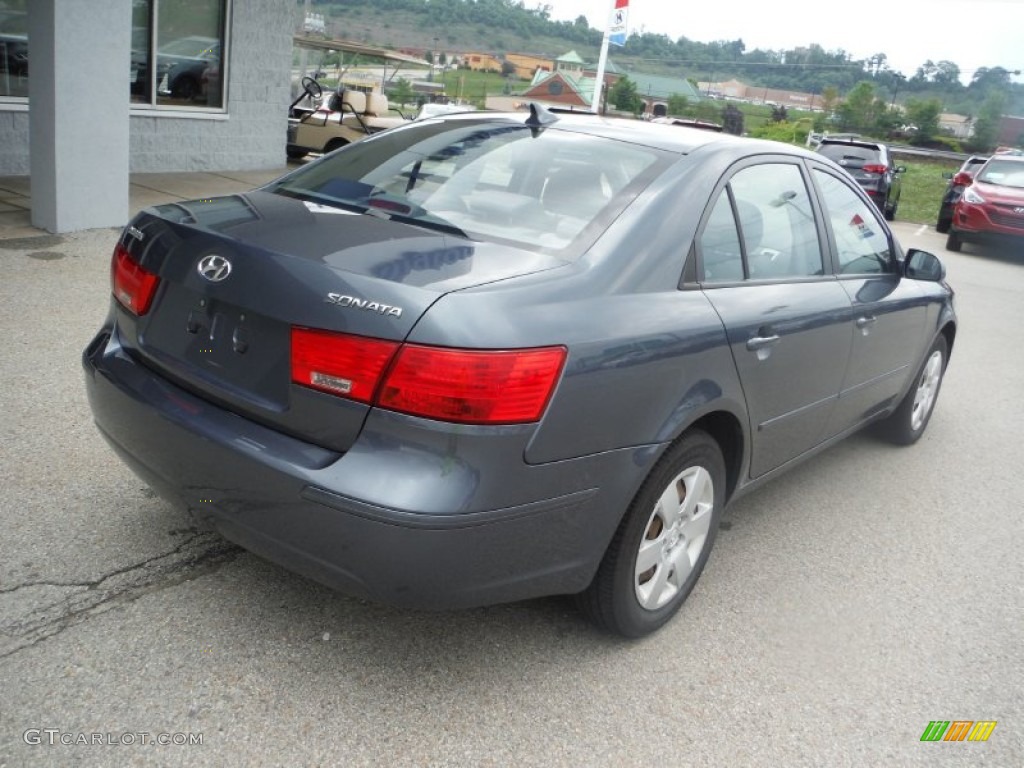 2009 Sonata GLS - Slate Blue / Gray photo #9