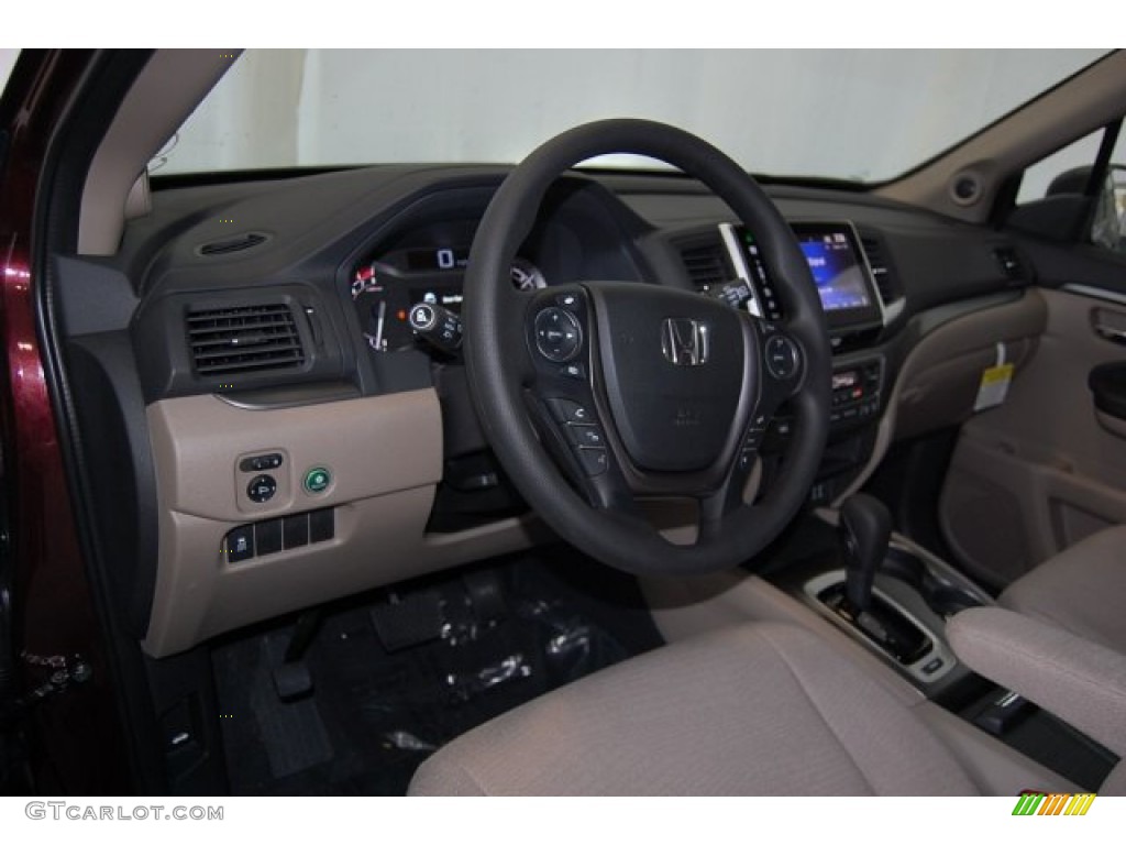 Beige Interior 2016 Honda Pilot EX Photo #104934410