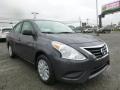 2015 Amethyst Gray Nissan Versa 1.6 S Sedan  photo #1