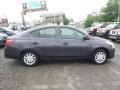 2015 Amethyst Gray Nissan Versa 1.6 S Sedan  photo #3