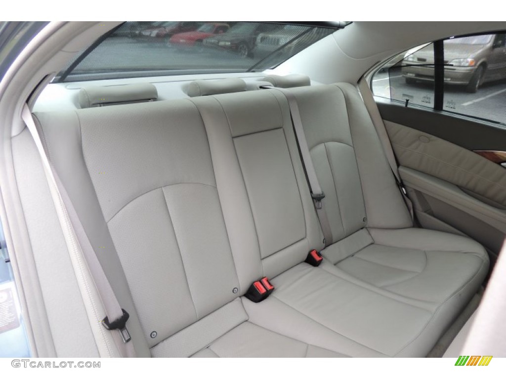 2005 E 500 Sedan - Platinum Blue Metallic / Ash photo #20