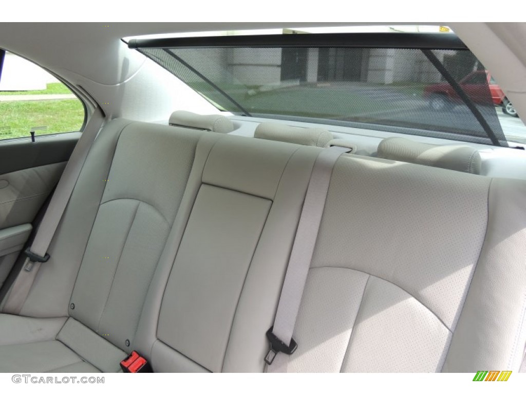 2005 E 500 Sedan - Platinum Blue Metallic / Ash photo #21