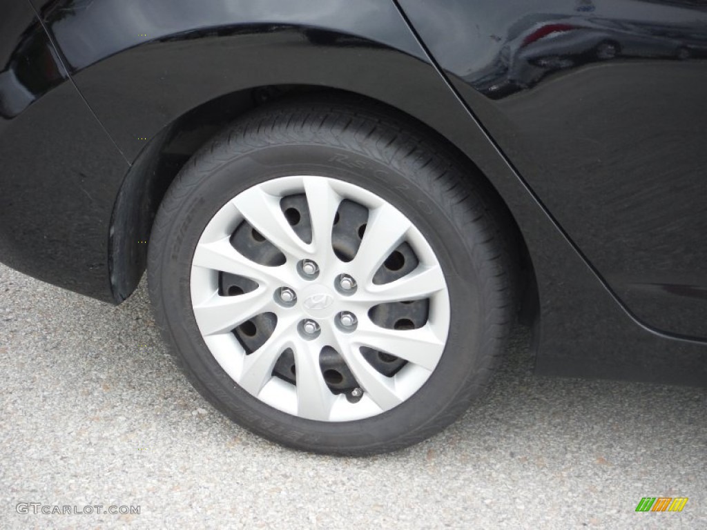 2012 Elantra GLS - Black Diamond / Gray photo #3