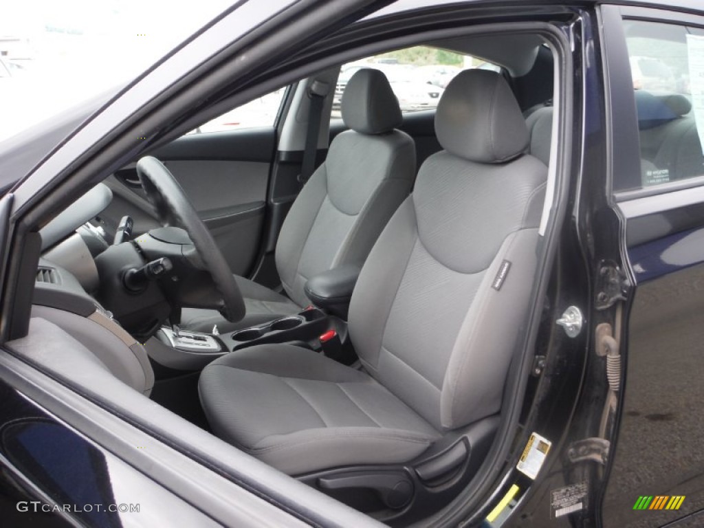 2012 Elantra GLS - Black Diamond / Gray photo #10