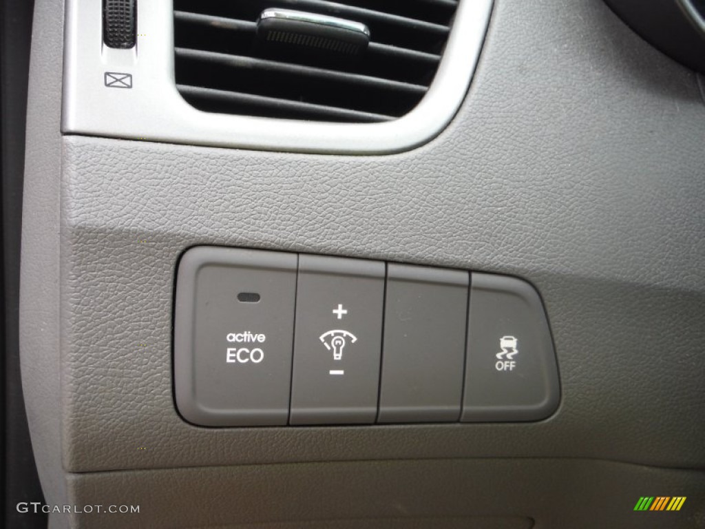 2012 Elantra GLS - Black Diamond / Gray photo #15