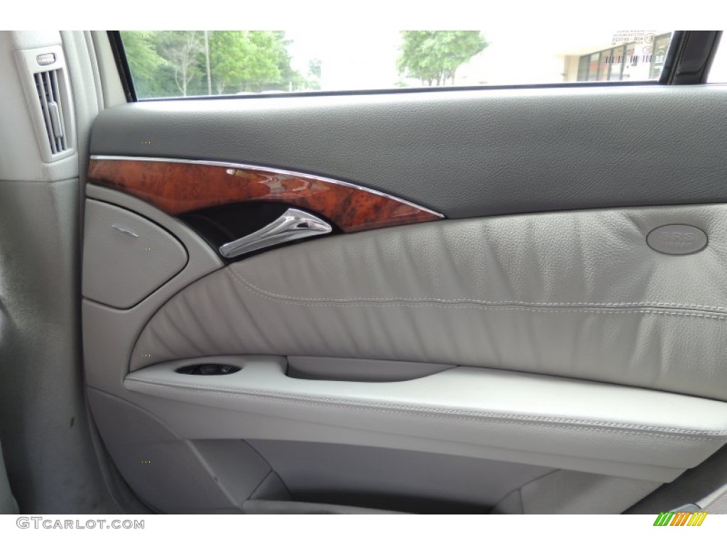 2005 E 500 Sedan - Platinum Blue Metallic / Ash photo #26