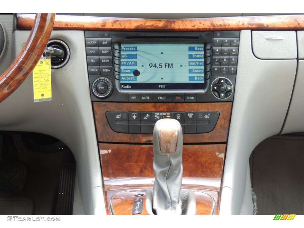 2005 E 500 Sedan - Platinum Blue Metallic / Ash photo #28