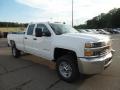 Summit White - Silverado 2500HD WT Double Cab 4x4 Photo No. 3