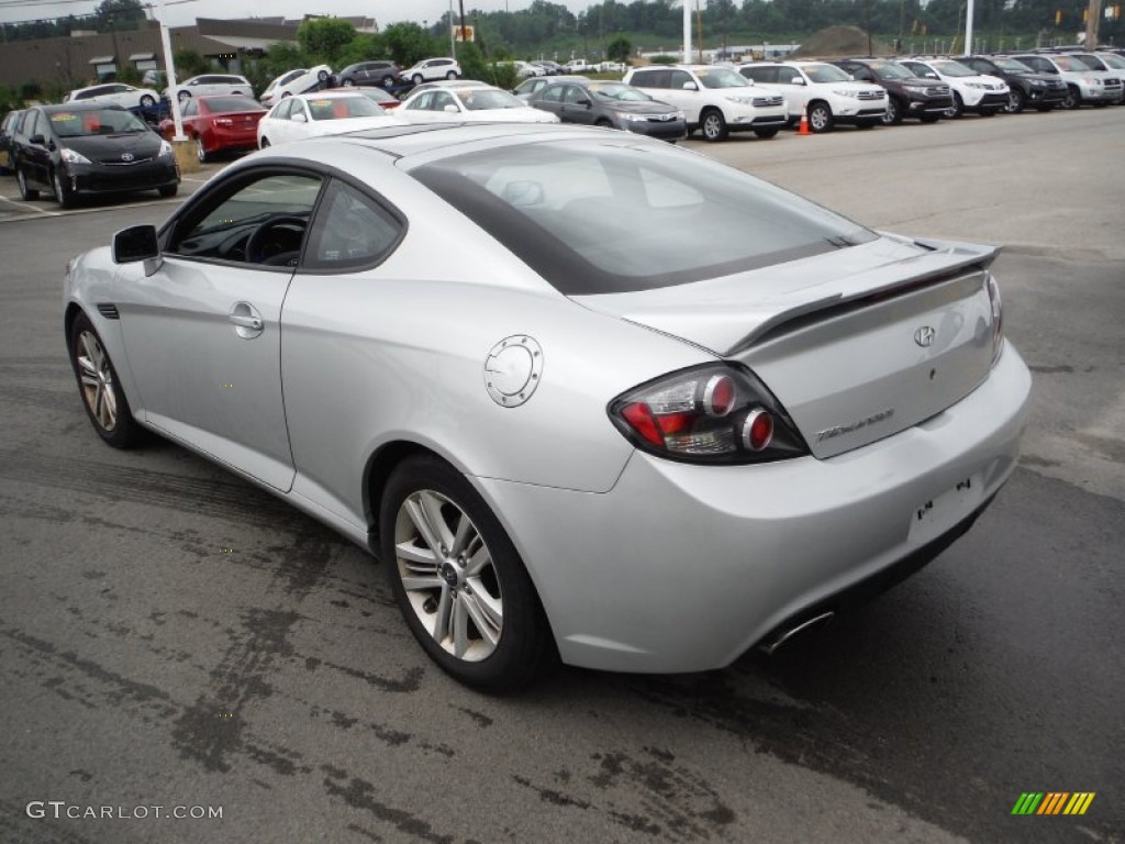 2007 Tiburon GS - Quicksilver / Black photo #8