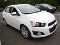 2015 Summit White Chevrolet Sonic LTZ Sedan  photo #5