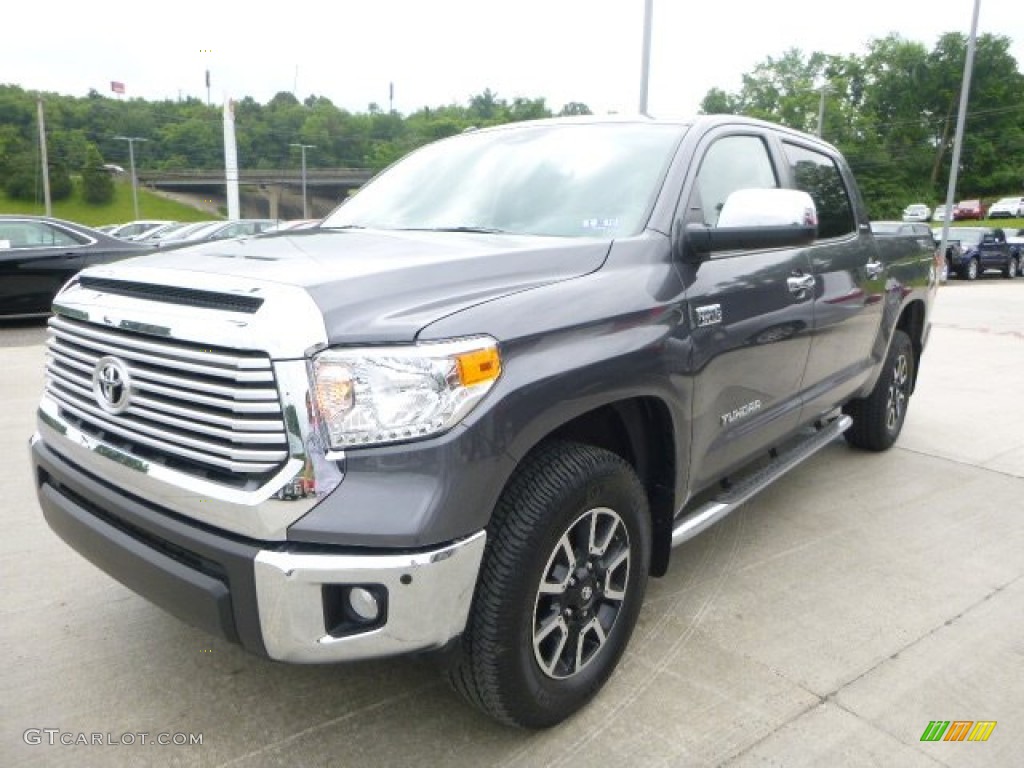 2015 Tundra Limited CrewMax 4x4 - Magnetic Gray Metallic / Graphite photo #8