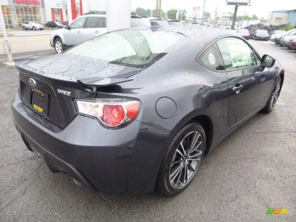 2015 BRZ Limited - Dark Gray Metallic / Black photo #4