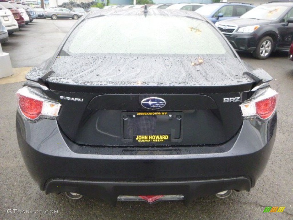 2015 BRZ Limited - Dark Gray Metallic / Black photo #5