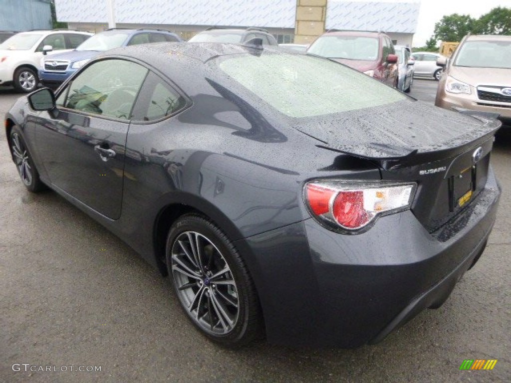 2015 BRZ Limited - Dark Gray Metallic / Black photo #6