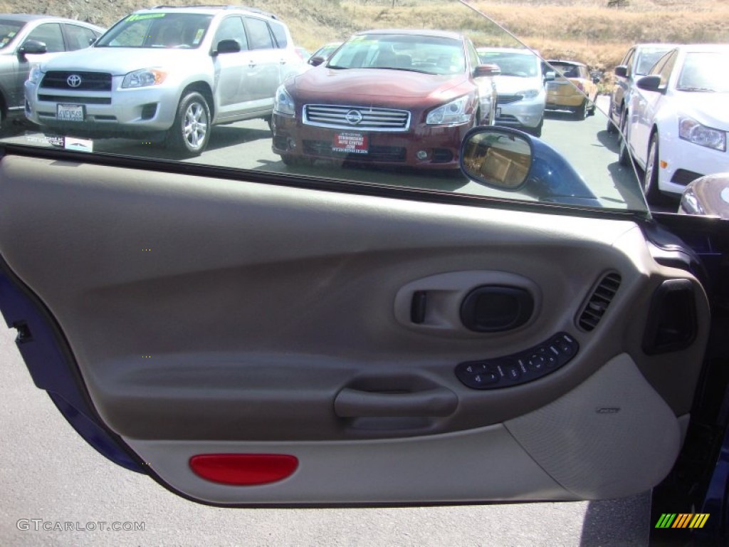 2004 Corvette Convertible - LeMans Blue Metallic / Shale photo #9