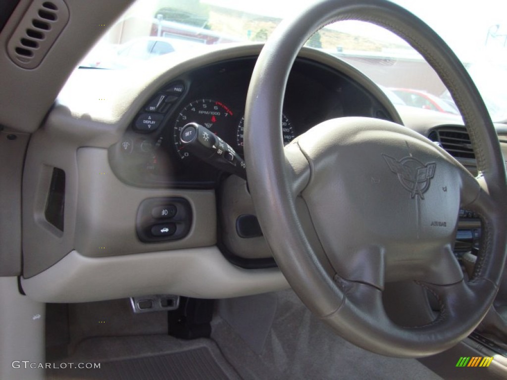 2004 Corvette Convertible - LeMans Blue Metallic / Shale photo #11