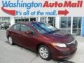 Crimson Pearl - Civic LX Sedan Photo No. 1