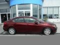 Crimson Pearl - Civic LX Sedan Photo No. 2