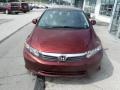 Crimson Pearl - Civic LX Sedan Photo No. 4