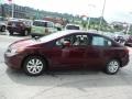 Crimson Pearl - Civic LX Sedan Photo No. 6