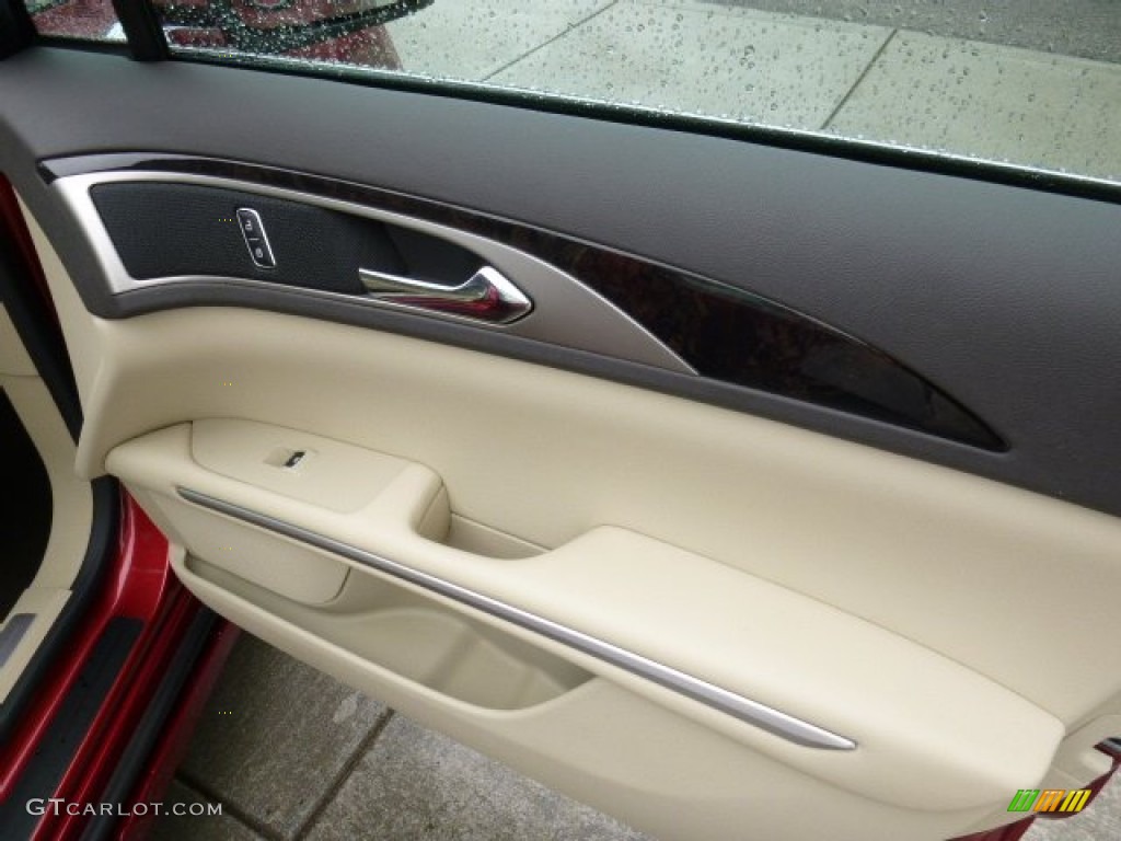 2013 MKZ 2.0L EcoBoost AWD - Ruby Red / Light Dune photo #12