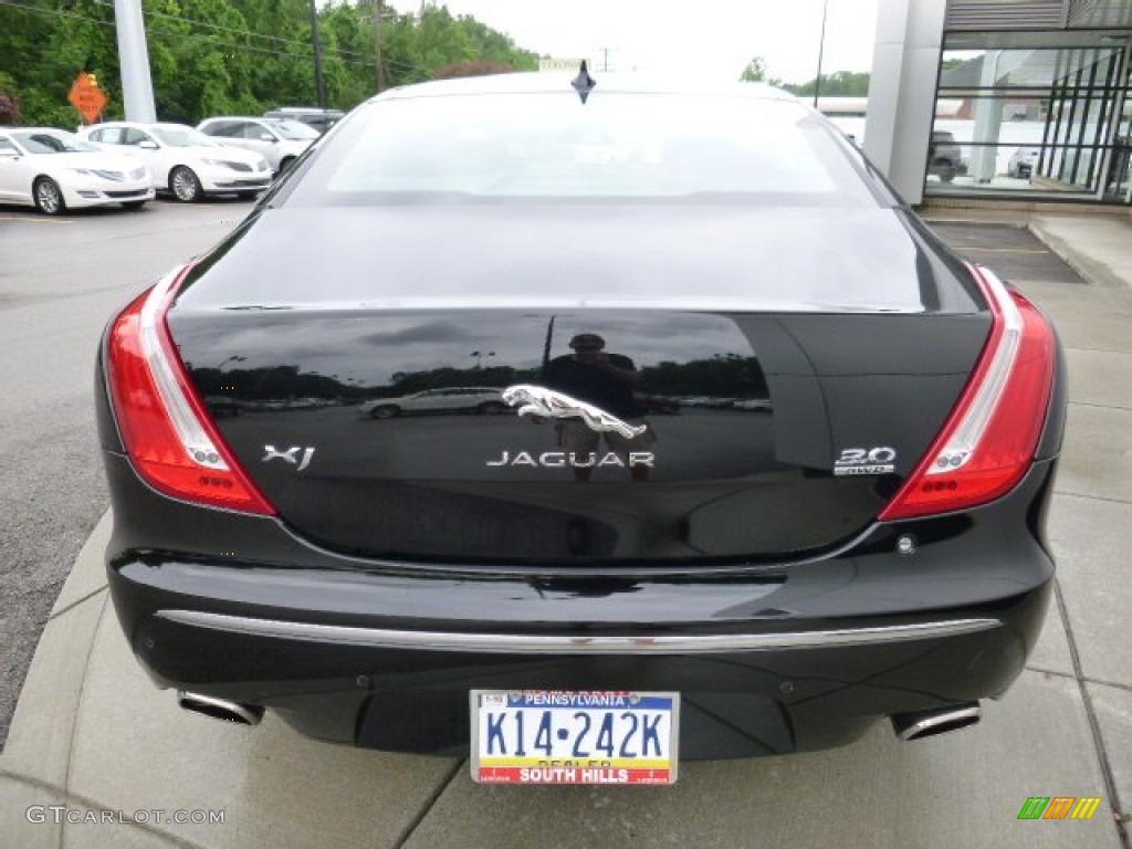 2015 XJ XJ AWD - Ebony / Jet/Jet photo #4