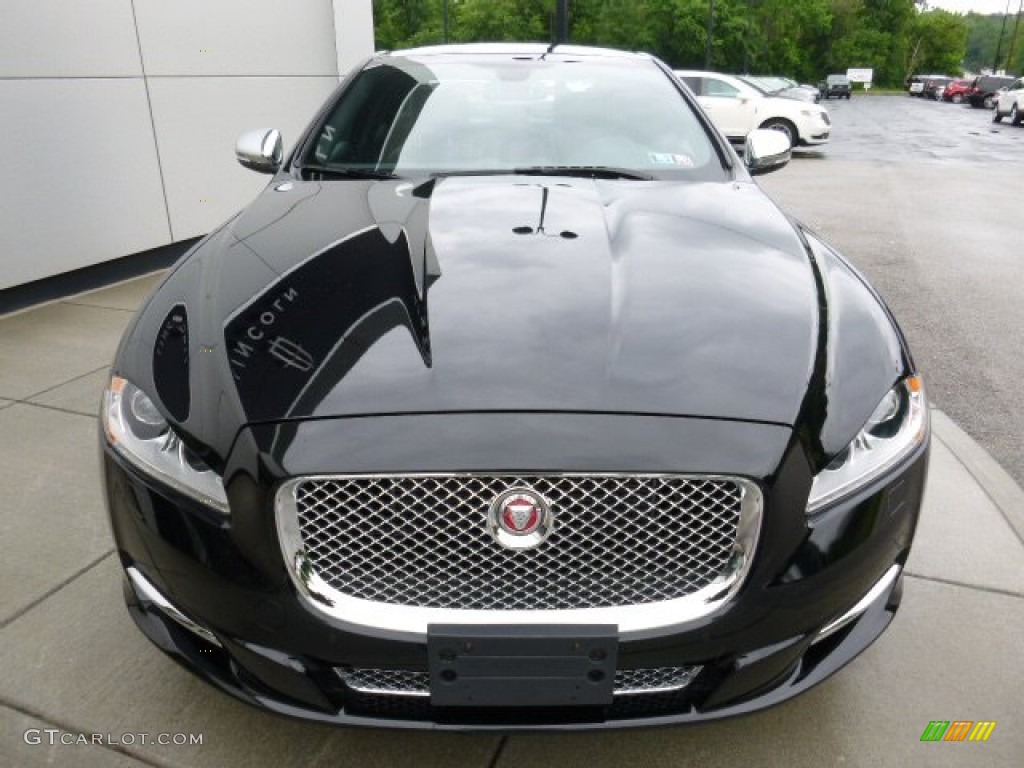 2015 XJ XJ AWD - Ebony / Jet/Jet photo #8