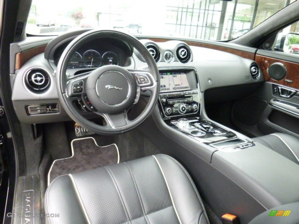 2015 XJ XJ AWD - Ebony / Jet/Jet photo #17