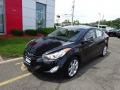 2012 Midnight Black Hyundai Elantra Limited  photo #1