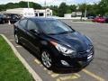 2012 Midnight Black Hyundai Elantra Limited  photo #3