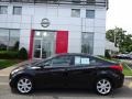 2012 Midnight Black Hyundai Elantra Limited  photo #8