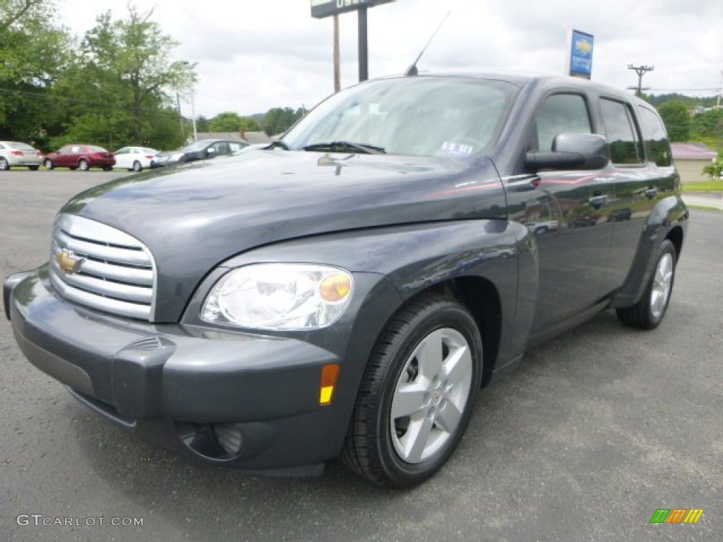 2011 HHR LT - Cyber Gray Metallic / Gray photo #8