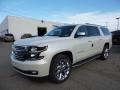 2015 White Diamond Tricoat Chevrolet Suburban LTZ 4WD  photo #1